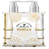 Cosmetica Fanatica Fanatica Vanilla shower gel 250 ml + body lotion 250 ml + golden metal stand, cosmetic set