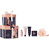 Grace Cole Velvet Rose & Peony shower gel 50 ml + hand cream 50 ml + body cream 50 ml + bubble bath 80 g + washing sponge, cosmetic set for women