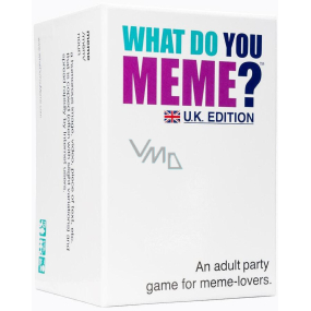 Albi What Do You Meme? party game for meme lovers in English, recommended age 17+