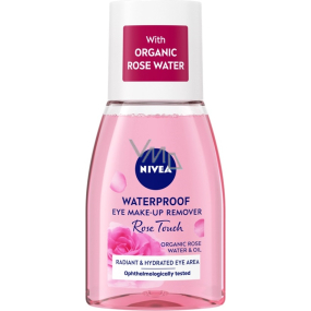 Nivea Rose Touch two-step eye make-up remover 100 ml