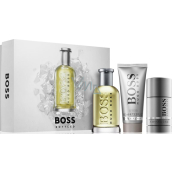 Hugo Boss Boss Bottled toaletní voda pro muže 100 ml + sprchový gel pro muže 100 ml + deodorant stick pro muže 75 ml, dárková sada pro muže