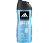 Adidas After Sport 3in1 shower gel for body, hair and skin for men 250 ml