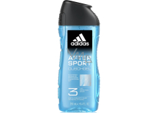 Adidas After Sport 3in1 shower gel for body, hair and skin for men 250 ml