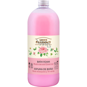 Green Pharmacy Musk Rose and Green Tea Bath Foam 1 l