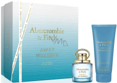 Abercrombie & Fitch Away Weekend Eau de Parfum 50 ml + Body Lotion 200 ml, gift set for women