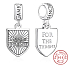 Charm Sterling silver 925 Game of Thrones pendant bracelet, movie