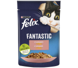 Felix Fantastic pocket salmon in jelly, complete cat food 85 g