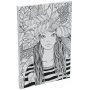 Monumi Teens Marina creative picture to colour in frame 38,5 x 1,5 x 27 cm, recommended age 10+