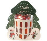 Albi Christmas Mug and Pralines 85 g Red Decoration 250 ml