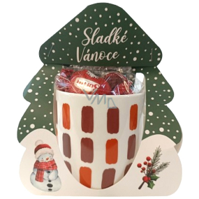 Albi Christmas Mug and Pralines 85 g Red Decoration 250 ml