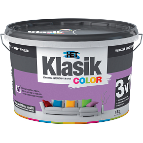 Het Klasik Color paint, 0347 purple, 4 kg