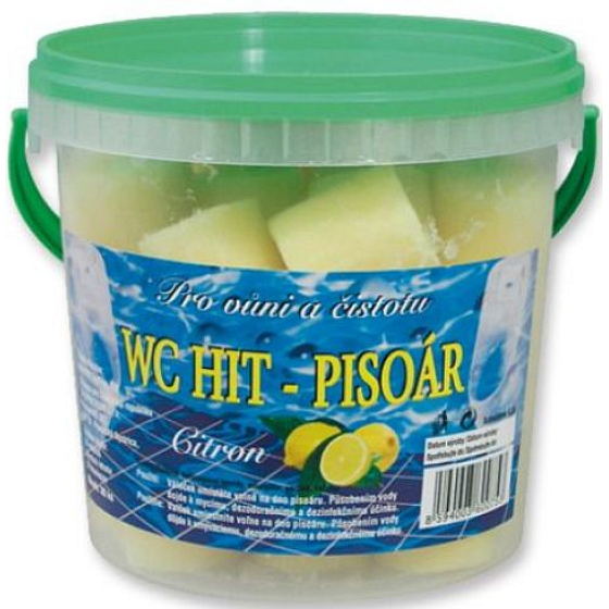 WC Hit Lemon urinal with fragrance 30 pieces 600 g