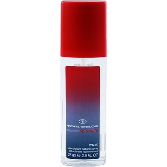 Tom Tailor Speed Life Man perfumed deodorant glass for men 75 ml