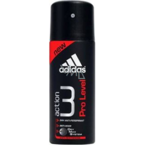 Adidas Action 3 Pro Level antiperspirant deodorant spray for men 150 ml
