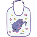 Boček Textile bib with foil - different motives, different colors 1 piece