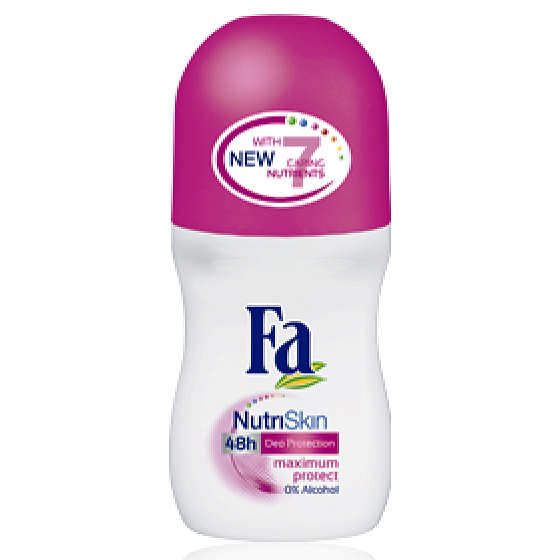 Fa NutriSkin Maximum protect roll-on ball deodorant for women 50 ml