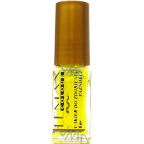 Lemax Decorating nail polish shade yellow neon 6 ml