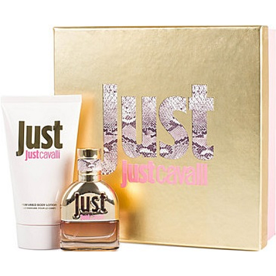 Roberto Cavalli Just Cavalli eau de toilette 50 ml + body lotion 75 ml, gift set