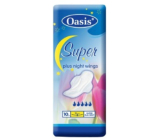 Oasis Super Plus Night Wings sanitary pads with wings 10 pieces