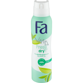 Fa Fresh & Dry Green Tea antiperspirant deodorant spray for women 150 ml