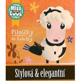 Nekupto Miss Cool Nail Files Sheep Stylish & elegant 6 pieces 1 pack