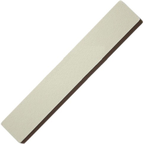 Flat white nail file 17.5 cm