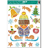 Window film without adhesive cheerful images from lines boy on skates 42 x 30 cm