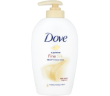 Dove Fine Silk silk liquid soap with a 250 ml dispenser