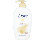 Dove Fine Silk Liquid Soap with Dispenser 250 ml