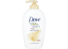 Dove Fine Silk silk liquid soap with a 250 ml dispenser