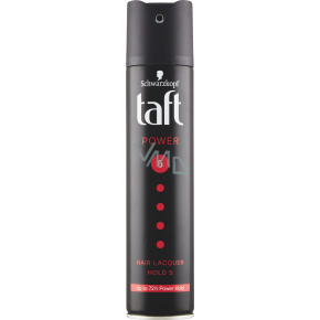 Taft Power, hair spray mega strong hold, hold strength 5, 250 ml