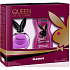 Playboy Queen of The Game eau de toilette for women 40 ml + shower gel 250 ml, gift set