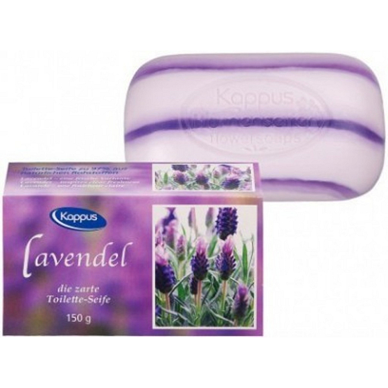 Kappus Lavender natural soothing and relaxing toilet soap 150 g