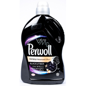 Perwoll Black & Fiber washing gel restores an intense black color, protects against the loss of shape 45 doses of 2.7 l