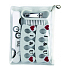 Donegal Manicure pocket set in a plastic case of 5 pieces
