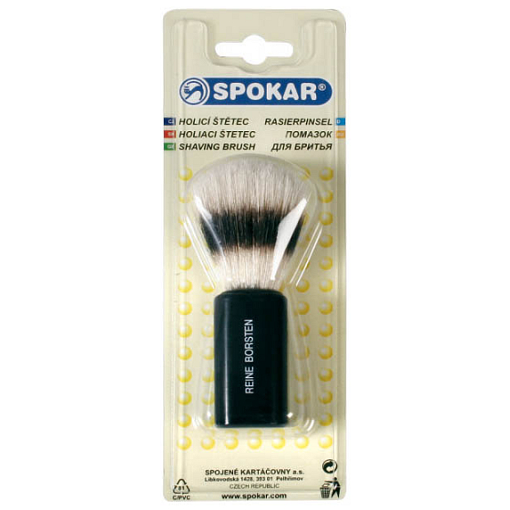 Spokar Shaving brush, bristle - imitation badger hair 8314/156 / P