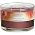 Bolsius Aromatic Autumn Walk - Autumn time 3 wicks scented candle in glass 70 x 106 mm 685 g, burning time 83 hours