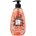 Riva Lily and Vanilla Creamy Moisturizing Gentle Liquid Soap Dispenser 500 g + Riva Wild Fruit Gentle Liquid Soap Dispenser 500 g, Gift Set