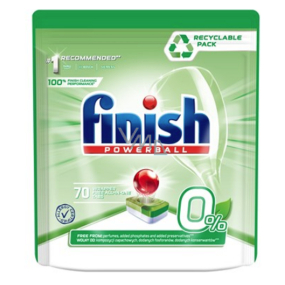 Finish Eco All in 1 0% dishwasher tablets 70 pieces