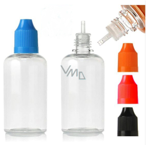 Transparent plastic bottle with a dropper 115 ml