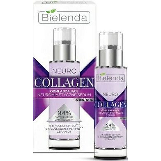Bielenda Neuro Collagen Rejuvenating Face Serum Day/Night 30 ml