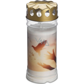 Bolsius Candle with lid Dove 18,5 x 7,5 cm 120 hours 450 g