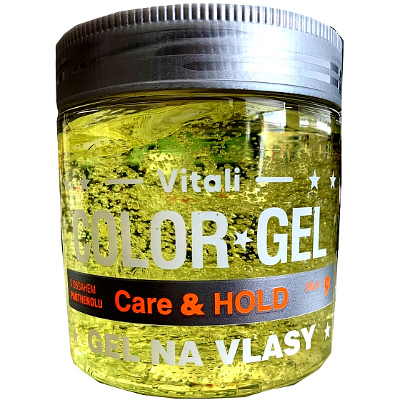 Vitali Color Care & Hold Panthenol Hair Styling Gel 390 ml