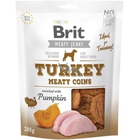 Brit Jerky Dried meat treats with turkey and chicken for adult dogs 200 g
