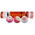Bomb Cosmetics Father Christmas Cracker sparkling ballistic bath 3 x 160 g, cosmetic set