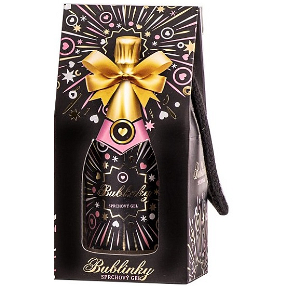 My Bubbles shower gel bottle black 150 ml