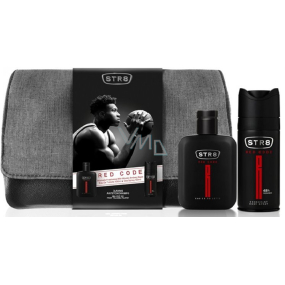 Str8 Red Code eau de toilette for men 50 ml + deodorant spray for men 150 ml + case, gift set for men