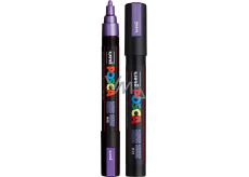 Posca Universal acrylic marker 1,8 - 2,5 mm Metallic purple PC-5M