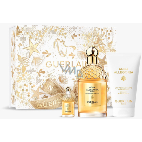 Guerlain Aqua Allegoria Mandarine Basilic Forte Eau de Parfum 125 ml + Body Lotion 75 ml + Eau de Parfum 7.5 ml miniature, gift set for women