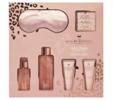 Grace Cole Vanilla & Almond bath foam 250 ml + body mist 100 ml + hand cream 50 ml + body cream 50 ml + bath beads 80 g + eye mask, cosmetic set for women